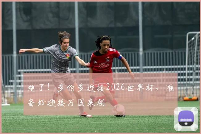 绝了！多伦多迎接2026世界杯，准备好迎接万国来朝