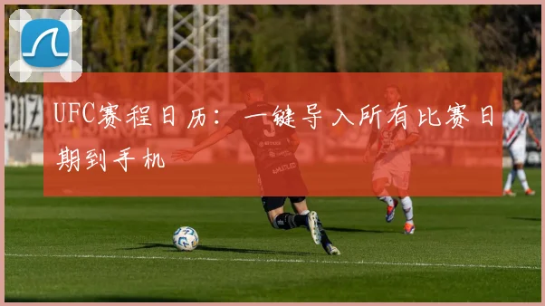 UFC赛程日历：一键导入所有比赛日期到手机