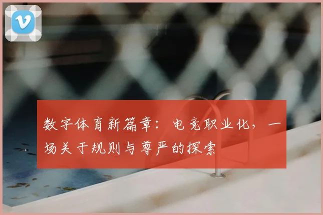 数字体育新篇章：电竞职业化，一场关于规则与尊严的探索