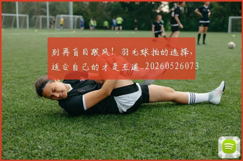 别再盲目跟风！羽毛球拍的选择，适合自己的才是王道_20260526073207